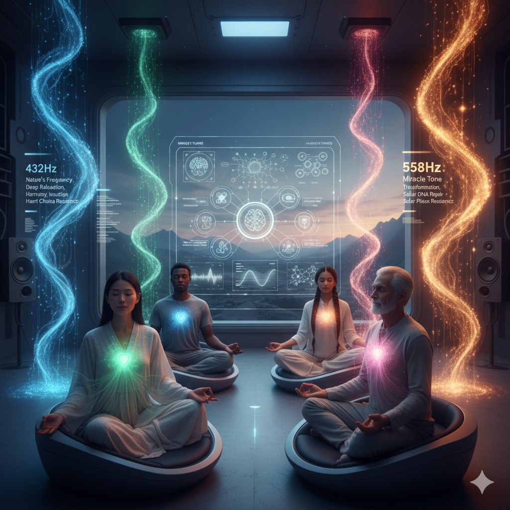 the science of frequency: 432hz vs. 528hz – how manifestation music tunes your m